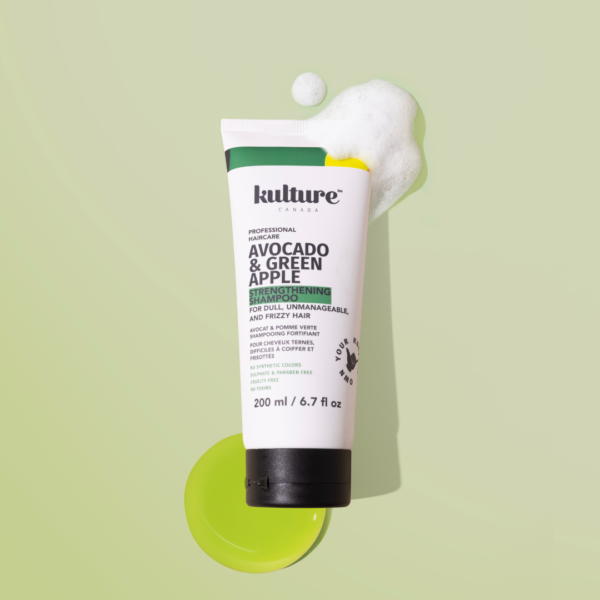 Kulture Canada Avocado & Green Apple Strengthening Shampoo for Natural Hair