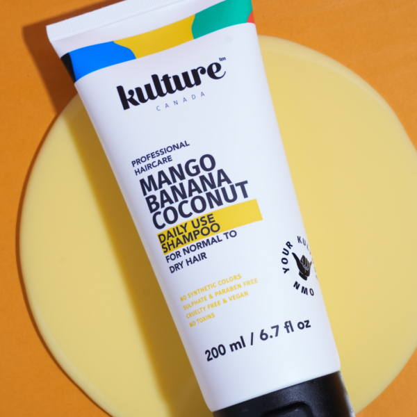 Kulture Canada Mango Banana Coconut Shampoo – Natural, hydrating shampoo for healthy hair